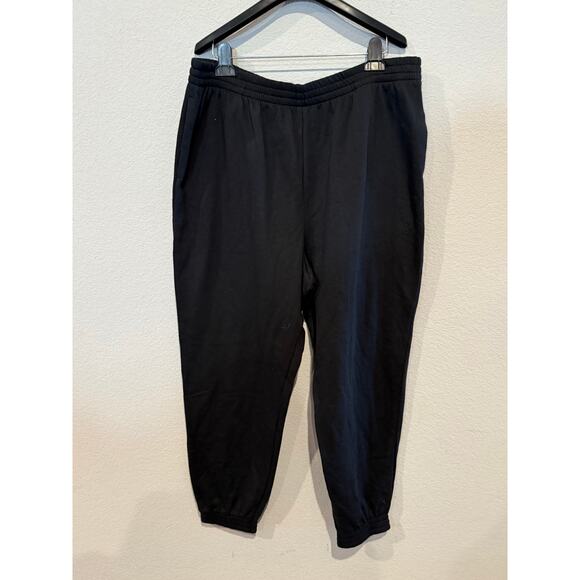 Victoria's Secret Pink Pants - Victoria's‎ Secret PINK High-Waist Campus Joggers – Black, Size XXL – NWT